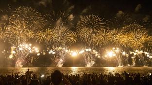Australia Day skyworks..
