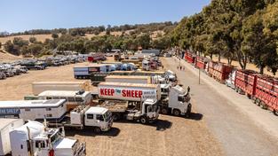 The Keep the Sheep rally in Perth on March 28.