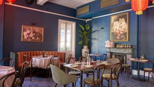 Crouching Monkey is a modern Asian restaurant upstairs at the Brass Monkey.