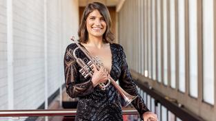 Jenna Smith, principal trumpet at WA Symphony Orchestra.