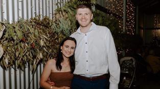 Kirstyn and Lachlan Gardiner.