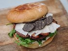 Tall Timbers Manjimup's classic truffle burger.
