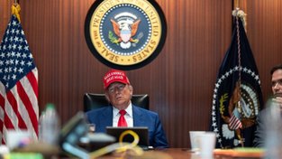 President Trump and Vice President JD Vance watch the strikes from the White House situation room.