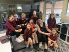 Maggie Dent pictured with Cowaramup Primary School students earlier this year. 