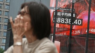 The Nikkei rallied 1.1 per cent and MSCI's broadest index of Asia-Pacific shares rose 2.2 per cent. (AP PHOTO)